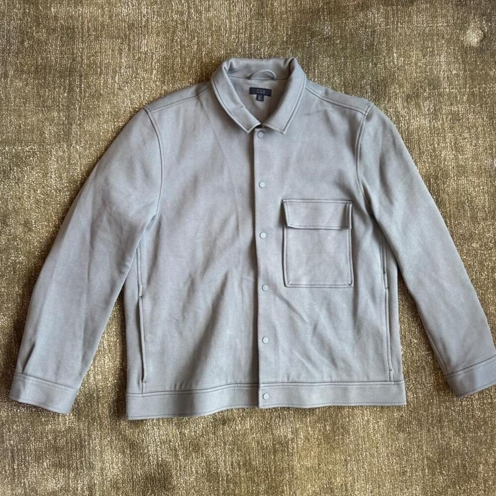 Cos Men's Grey and Tan Jacket